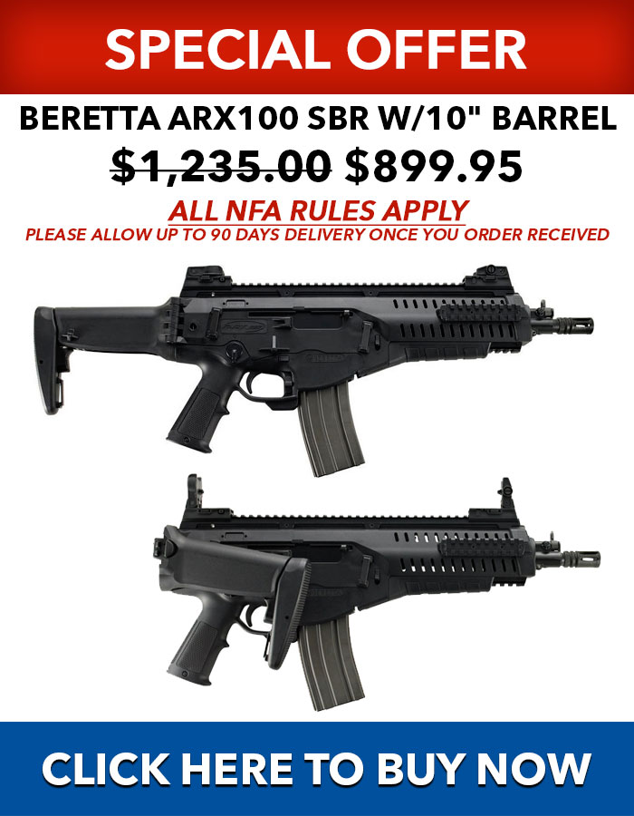 Botach Tactical: SPECIAL OFFER: Beretta ARX100 SBR with 10